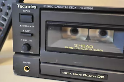Kaufen Technics RS BX Tape Deck 3 Kopf Kassettendeck 3 Head Cassetten Kassettenrecorder • 32.50€
