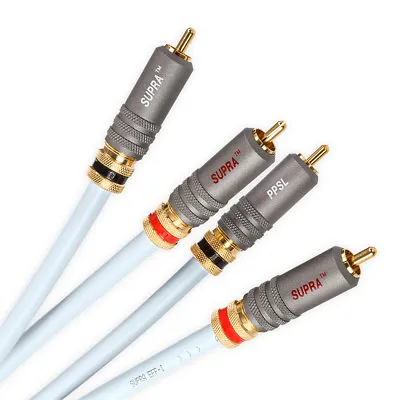 Kaufen Supra Cables RCA / Cinchkabel EFF - ISL Audio Mit PPSL Stecker (0,5 M) NEU! • 135€