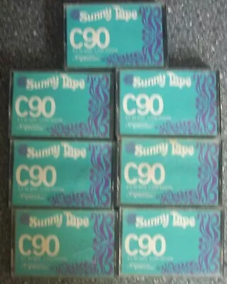 Kaufen 7x Sunny Tape Musik Kassetten 60iger + 90iger Bespielt + Entspr. Beschriftet • 2€