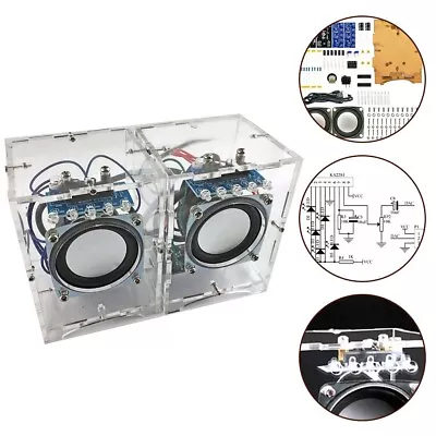 Kaufen Zum Selbermachen Elektronisches Kit 3W High Fidelity Mini Lautsprecher Baugruppe Erlebnis Sound • 18.36€