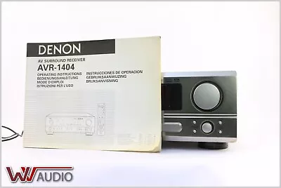 Kaufen Denon AVR-1404 AV Surround Receiver + Manual. • 125€