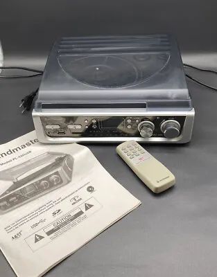 Kaufen Soundmaster PL-520 USB Turntable Plattenspieler / Radio #T154 • 36.24€