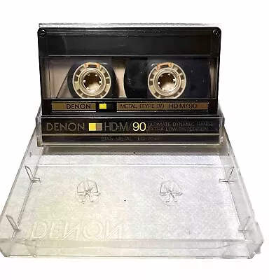 Kaufen DENON METAL (TYPE IV), HD-M/90, Brown, High, Tape, Cassette, Kassette, Audio • 1€