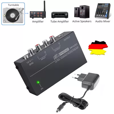 Kaufen Phono-Plattenspieler-Vorverstärker-Mini-Elektronik-Audio-Stereo-Phonograph RCA. • 18.99€