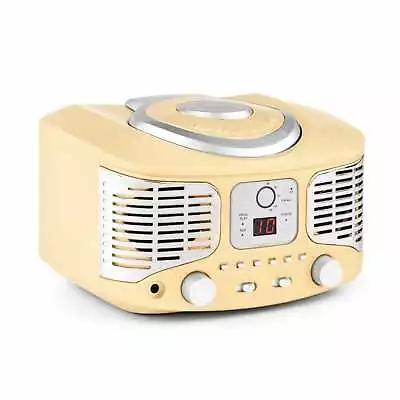 Kaufen CD Player Retro Radio Kompaktanlage AUX MP3 UKW Tuner HiFi Stereoanlage Kompakt • 49.99€