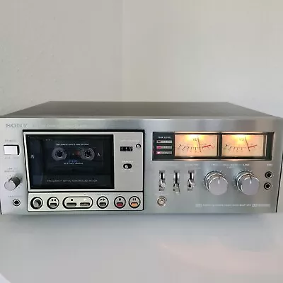 Kaufen Sony Stereo Cassette Deck TC-K6B Vintage Oldscool Tapedeck VU Meter • 139€