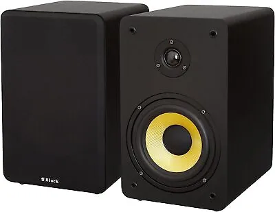 Kaufen Block HIFI-Speaker S-250 (Paar) Schwarz Lautsprecher Regallautsprecher Neu • 579.99€