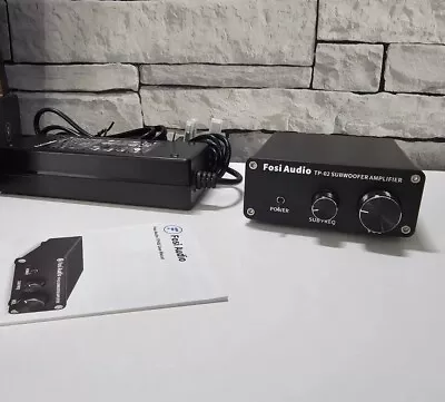 Kaufen Fosi Audio TP-02 Subwoofer-Verstärker TDA7498E Mini Sub Bass Amp Digital Klasse D  • 56.18€