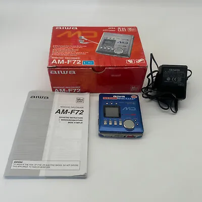 Kaufen Aiwa MD Minidisc Recorder AM-F72 Mit OVP Anleitung • 149.99€
