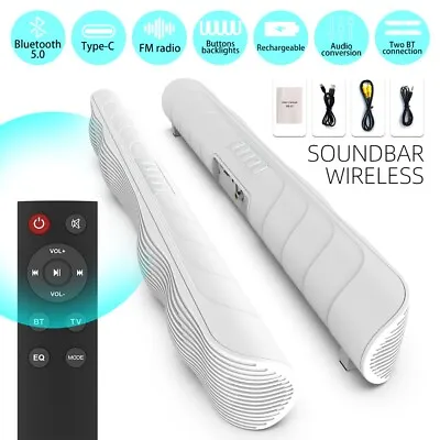 Kaufen TV Heimkino Soundbar Wireless Soundbar Lautsprecher Subwoofer Mit Fernbedienung • 37.59€