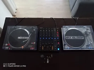 Kaufen Reloop RP-4000 MK3 Chrome LTD Turntable Set 2 X Professionelle DJ Plattenspieler • 580€