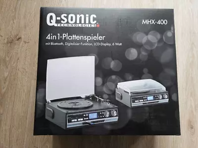 Kaufen Q-Sonic MHX-400.MP3 Plattenspieler Digitalisierer Schallplatten MC In Mp3 Umwand • 99.95€