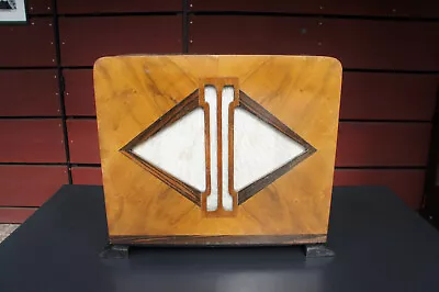 Kaufen Antik Art Deco Lautsprecher Lautsprecher Gehäuse Holz • 49€