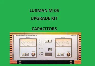 Kaufen Verstärker LUXMAN M-05 Reparatur-KIT, Kondensator-Restaurierungsservice,... • 84.92€
