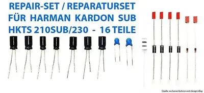 Kaufen Reparatur Set V3.0 16 Teile Für HKTS210SUB/230 200SUB/230Netzteil Harman Kardon • 14.90€