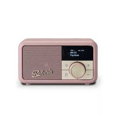 Kaufen Roberts Revival Petite Tragbares DAB/FM Radio Und Bluetooth Lautsprecher In Dunkelrosa • 94.85€