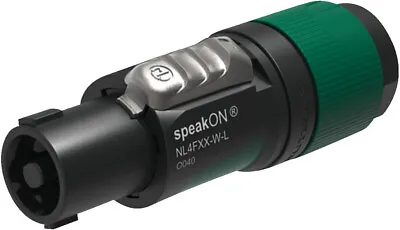 Kaufen Neutrik NL4FXX-W-L - Speakon-Stecker, 4-Pol-Schraubkontakt, Kabel Ø 10-16 Mm • 9.99€