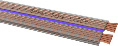 Kaufen Lautsprecherkabel Kabel Streamline 25 2x2,50mm² Type 1135 Transparent Markenware • 4€