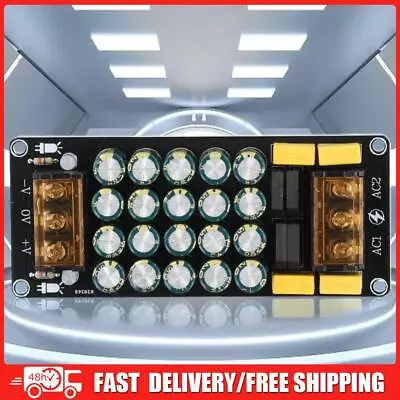 Kaufen Full Bridge Rectifier Filter Power Amplifier Board Durable 12A For DIY Kit • 10.58€