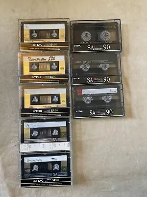 Kaufen TDK SA90, Audiokassetten, Kassetten, Musikkassetten, 8 Stück, Bespielt • 50€