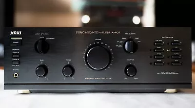 Kaufen Akai AM-37 Stereo Amplifier, Vollverstärker 2x 90W (DIN, 4 Ohm) • 98€