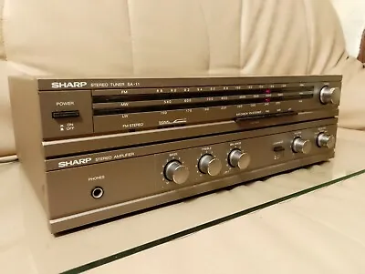 Kaufen Sharp SA 11HB Receiver Verstärker Amp Tuner RARITÄT 1982 • 39€