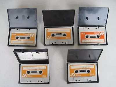 Kaufen U1 5x  Audiomagnetics USA Kassette, Leer, MC, Musik Cassette Tape 60 Min. • 2.50€