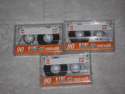 Kaufen   3 MCs Musikkassetten --  MAXELL UE 90 90min (bespielt!?)   • 4€
