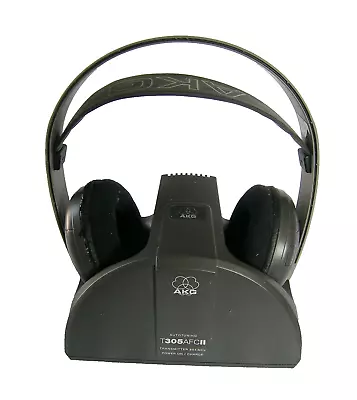 Kaufen AKG T 305 AFCII, Wireless Analog Kopfhöhrer, Mit Ladekabel/-station Manual • 65€
