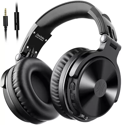 Kaufen OneOdio Bluetooth Kopfhörer über Ohr [Studio Pegel Klangqualität] 80 Stunden Bass • 50.01€