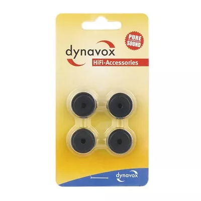 Kaufen Dynavox Aluminium-Füsse Mini Für HiFi-Geräte 4er-Set Schwarz Gerätefüsse 20mm • 8.90€