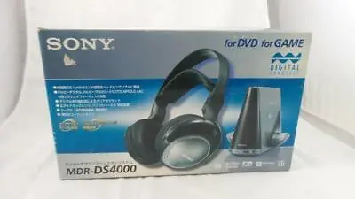 Kaufen Retro Sony Infrarot Kabelloses Digitales Surround-Kopfhörersystem (MDR-DS4000/M) • 697.94€