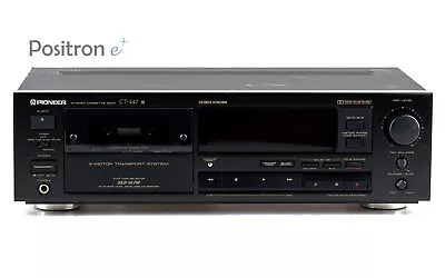Kaufen Pioneer CT-447 Kassettendeck / Stereo Tapedeck / Gewartet 1 Jahr Garantie [2] • 165€