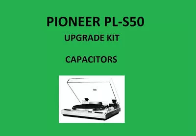 Kaufen Plattenspieler PIONEER PL-S50 Reparatursatz – Alle Kondensatoren • 36.63€