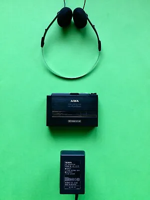 Kaufen AIWA Walkman HS PC 202 M II 2 Cassette Player 80 90 O OVP Netzteil Kopfhörer NEU • 198€