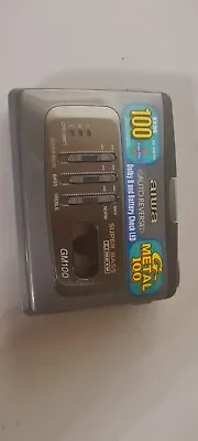 Kaufen AIWA GM100 Walkman Equalizer Dolby B Battery Check LED Kassette +Kopfhörer • 49€