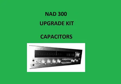 Kaufen Stereo Receiver NAD 300 Reparatur KIT - Alle Kondensatoren • 87.74€