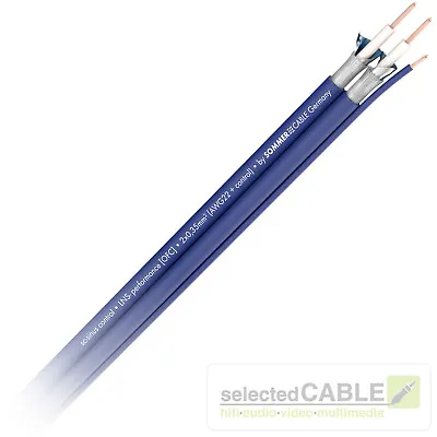 Kaufen SOMMER CABLE SINUS CONTROL 3x 0,35mm² Phonokabel Erdung Cinchleitung 320-0252 • 4.90€