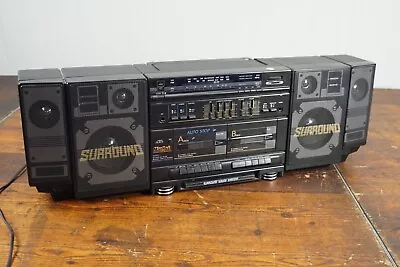 Kaufen Marshal Surround Boombox Ghettoblaster HiFi Vintage Kassetten Recorder 80er • 195€