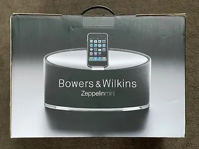 Kaufen Bowers & Wilkins Zeppelin Mini Schwarz Lautsprecher + Remote Für Ipods Und • 274.53€
