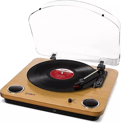 Kaufen ION Audio Max LP - Vinyl Plattenspieler Bluetooth Mit Eingebauten Lautsprechern  • 112.95€