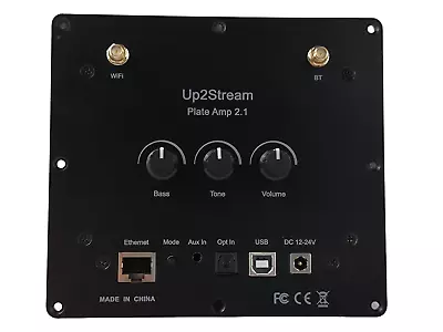 Kaufen Up2Stream Plate Amp 2.1 Aktivmodul Verstärker WLAN / Wifi 2x 50 Watt + 100 Watt • 149€