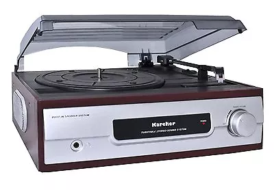 Kaufen Karcher KA 8050 Schallplattenspieler Integrierter Lautsprecher Plattenspieler • 39.99€