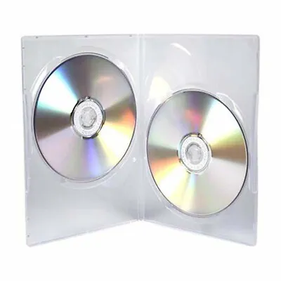 Kaufen VIVANCO CD/DVD Slim Case 2Fach, 5er Pack, Transparent • 9.76€