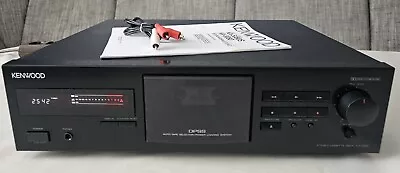 Kaufen Kenwood KX - 3080 Cassette Deck / Tapedeck Stereo Power Loading System  • 119€