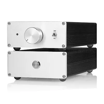 Kaufen HiFi Stereo Phono Vorverstärker Für MM/MC Plattenspieler+Linear Stromversorgung • 429.99€