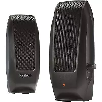 Kaufen Logitech S120 PC Lautsprecher Boxen 3.5 Mm Klinke Klinken Stecker Stereo Speaker • 32.99€