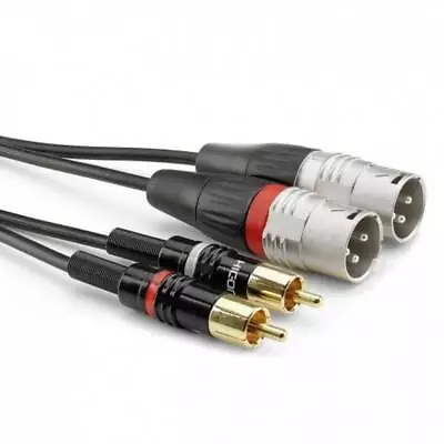 Kaufen Sommer Cable HBP-M2C2-0150 Audio Adapterkabel [2x Cinch-Stecker - 2x XLR-Stecker • 22.15€