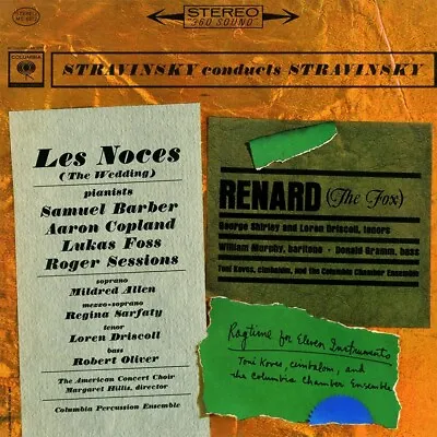 Kaufen Igor Stravinsky: Les Noces, Renard, Ragtime For Eleven Instruments - LP 180g Vin • 50€