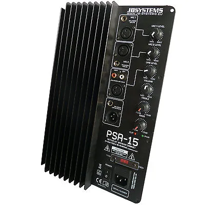 Kaufen JB Systems Einbau Endstufe PA HIFI Aktivmodul Amp Amplifier 300W RMS Bi Amping  • 399€